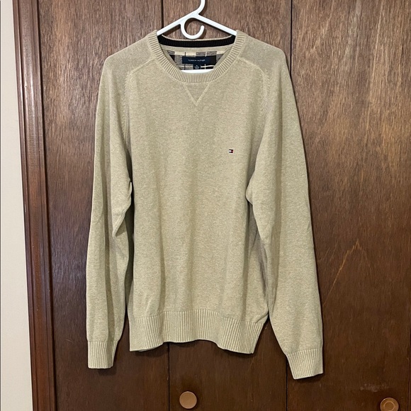 Tommy Hilfiger Other - Tommy Hilfiger Men's Light Tan Crewneck Sweater XL